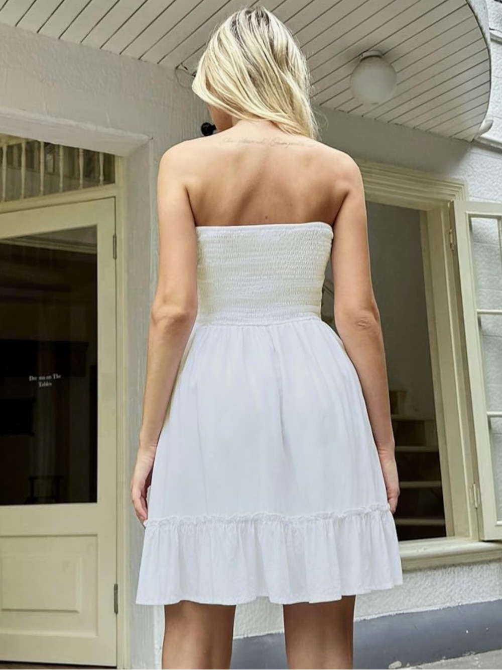 NWT Tsher Strapless Tube Top Dress Size Medium - Picture 5 of 7